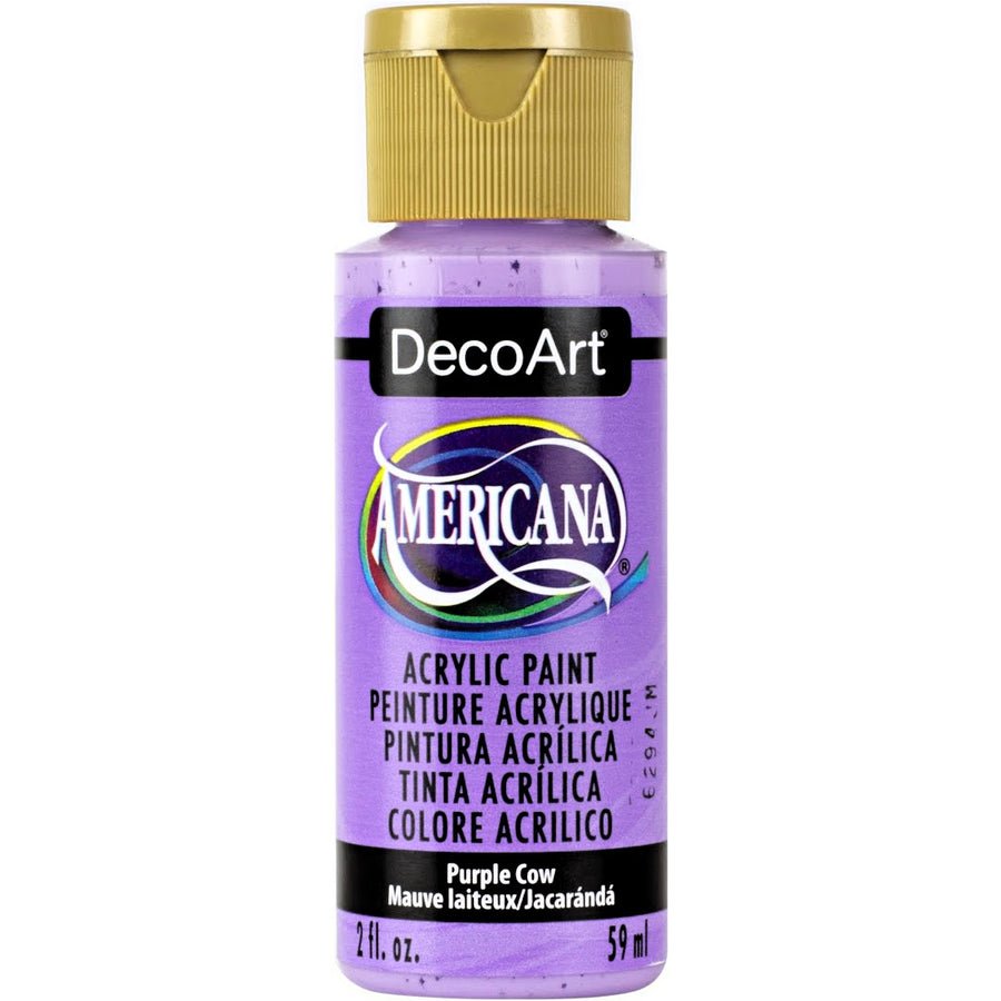 DecoArt Americana Acrylic 2 fl oz - Purple Cow - The Merri Artist - merriartist.com