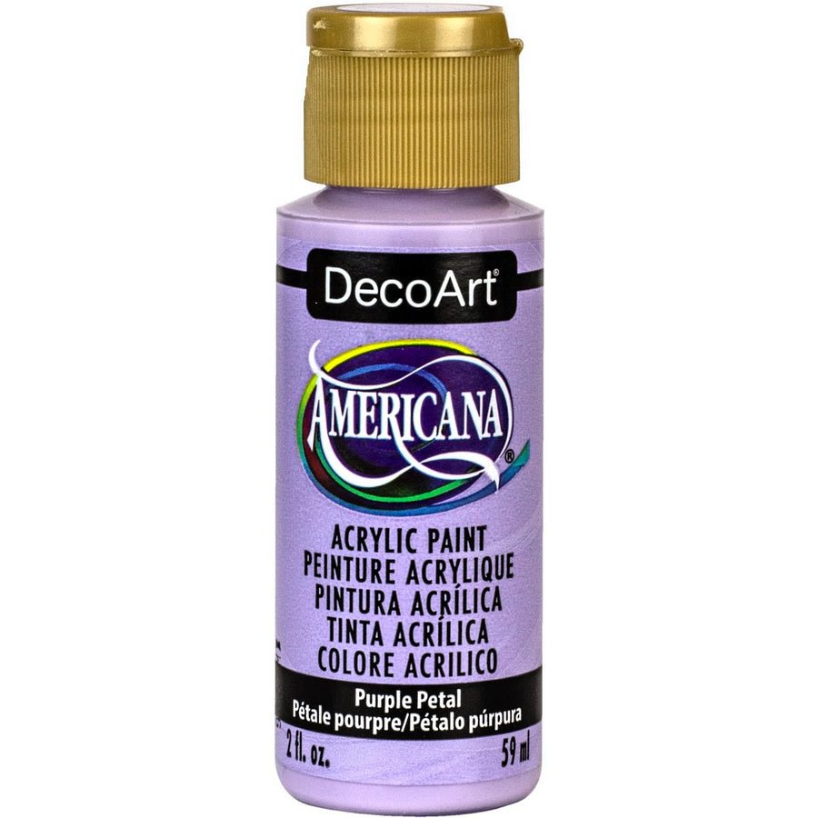 DecoArt Americana Acrylic 2 fl oz - Purple Petal - The Merri Artist - merriartist.com