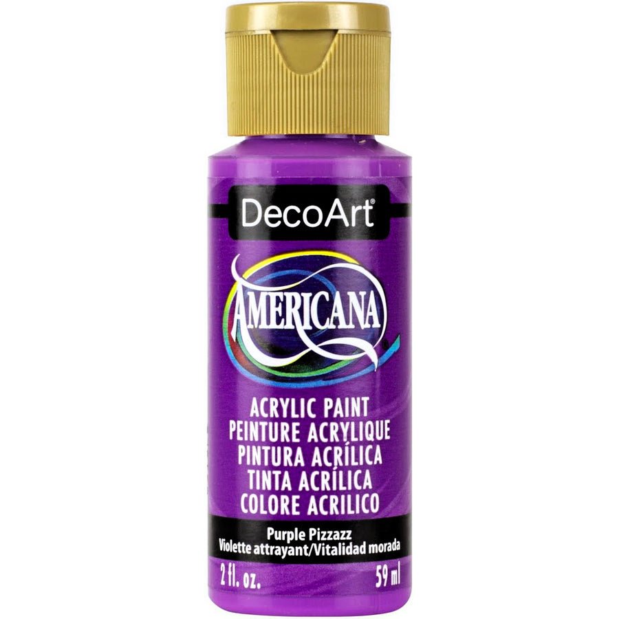 DecoArt Americana Acrylic 2 fl oz - Purple Pizzazz - The Merri Artist - merriartist.com
