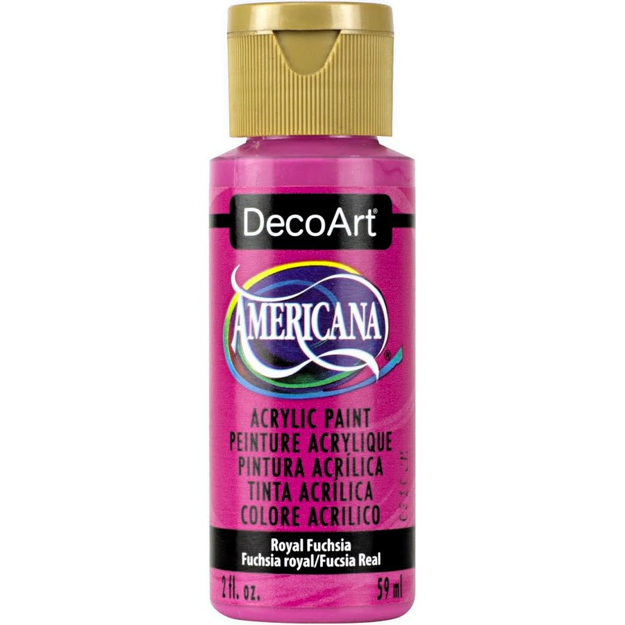 DecoArt Americana Acrylic 2 fl oz - Royal Fuchsia - The Merri Artist - merriartist.com