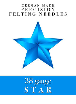 Desert Breeze Distributing - Precision Felting Needles 38 Gauge Star - The Merri Artist - merriartist.com