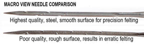 Desert Breeze Distributing - Precision Felting Needles 38 Gauge Star - The Merri Artist - merriartist.com