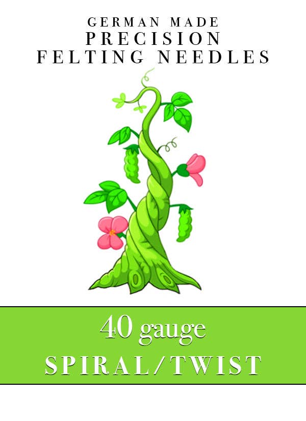 Desert Breeze Distributing - Precision Felting Needles 40 Gauge Spiral/Twist - The Merri Artist - merriartist.com