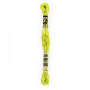 DMC 6 - Strand Cotton Embroidery Floss 8.7yd - 12 Tender Green - The Merri Artist - merriartist.com