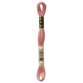 DMC 6 - Strand Cotton Embroidery Floss 8.7yd - 152 Medium Light Shell Pink - The Merri Artist - merriartist.com