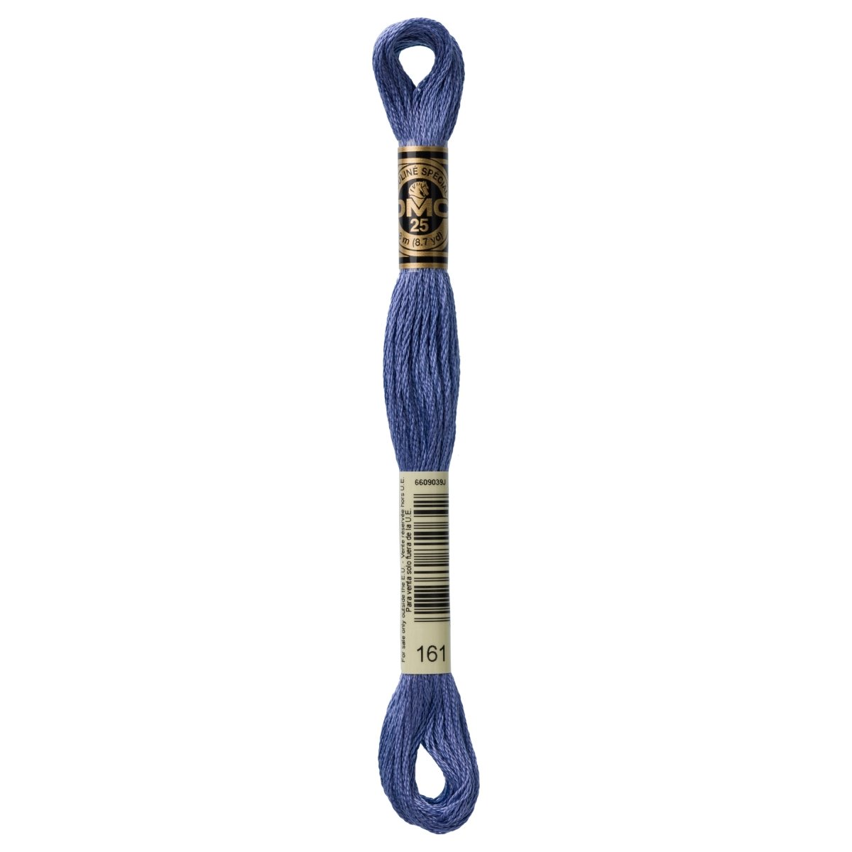 DMC 6 - Strand Cotton Embroidery Floss 8.7yd - 161 Grey Blue - The Merri Artist - merriartist.com