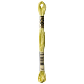 DMC 6 - Strand Cotton Embroidery Floss 8.7yd - 165 Very Light Moss Green - The Merri Artist - merriartist.com