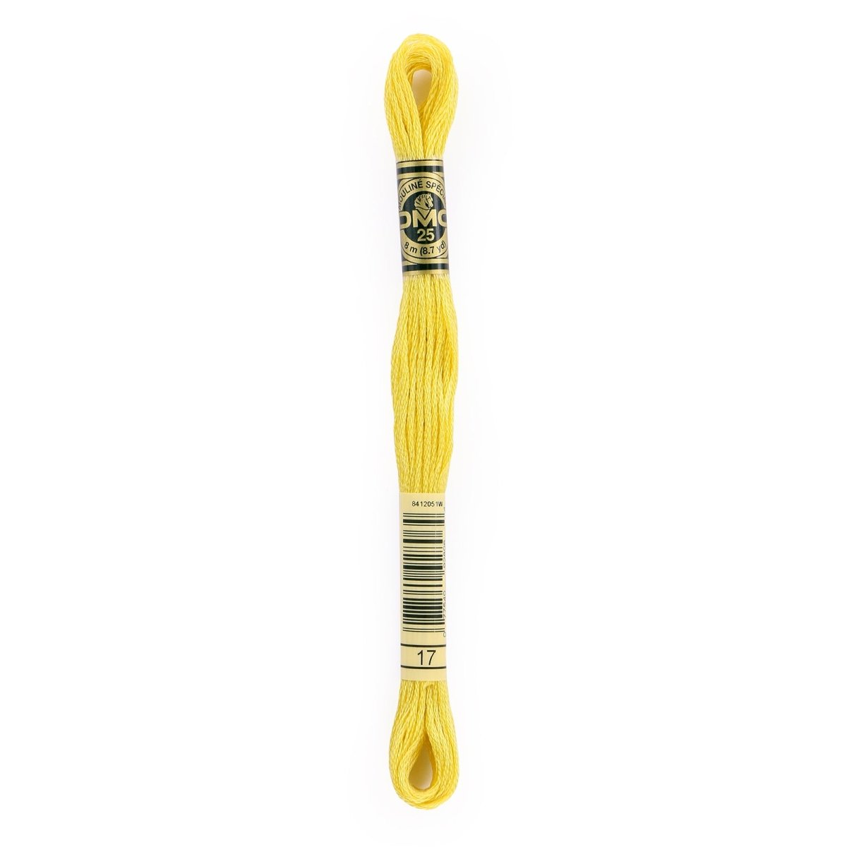 DMC 6 - Strand Cotton Embroidery Floss 8.7yd - 17 Light Yellow Plum - The Merri Artist - merriartist.com