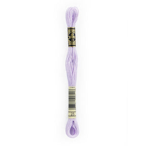 DMC 6 - Strand Cotton Embroidery Floss 8.7yd - 25 Ultra Light Lavender - The Merri Artist - merriartist.com