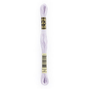 DMC 6 - Strand Cotton Embroidery Floss 8.7yd - 27 White Violet - The Merri Artist - merriartist.com