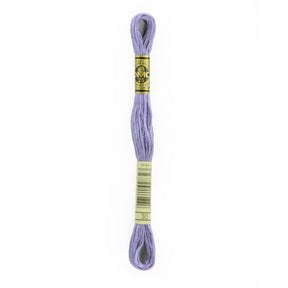 DMC 6 - Strand Cotton Embroidery Floss 8.7yd - 30 Medium Light Blueberry - The Merri Artist - merriartist.com