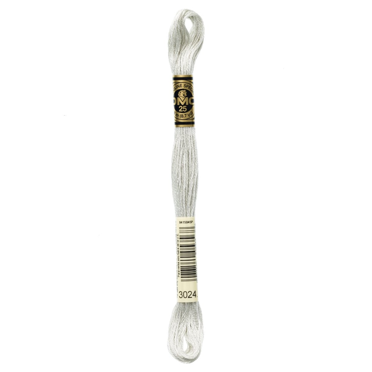 DMC 6 - Strand Cotton Embroidery Floss 8.7yd - 3024 Very Light Brown Grey - The Merri Artist - merriartist.com
