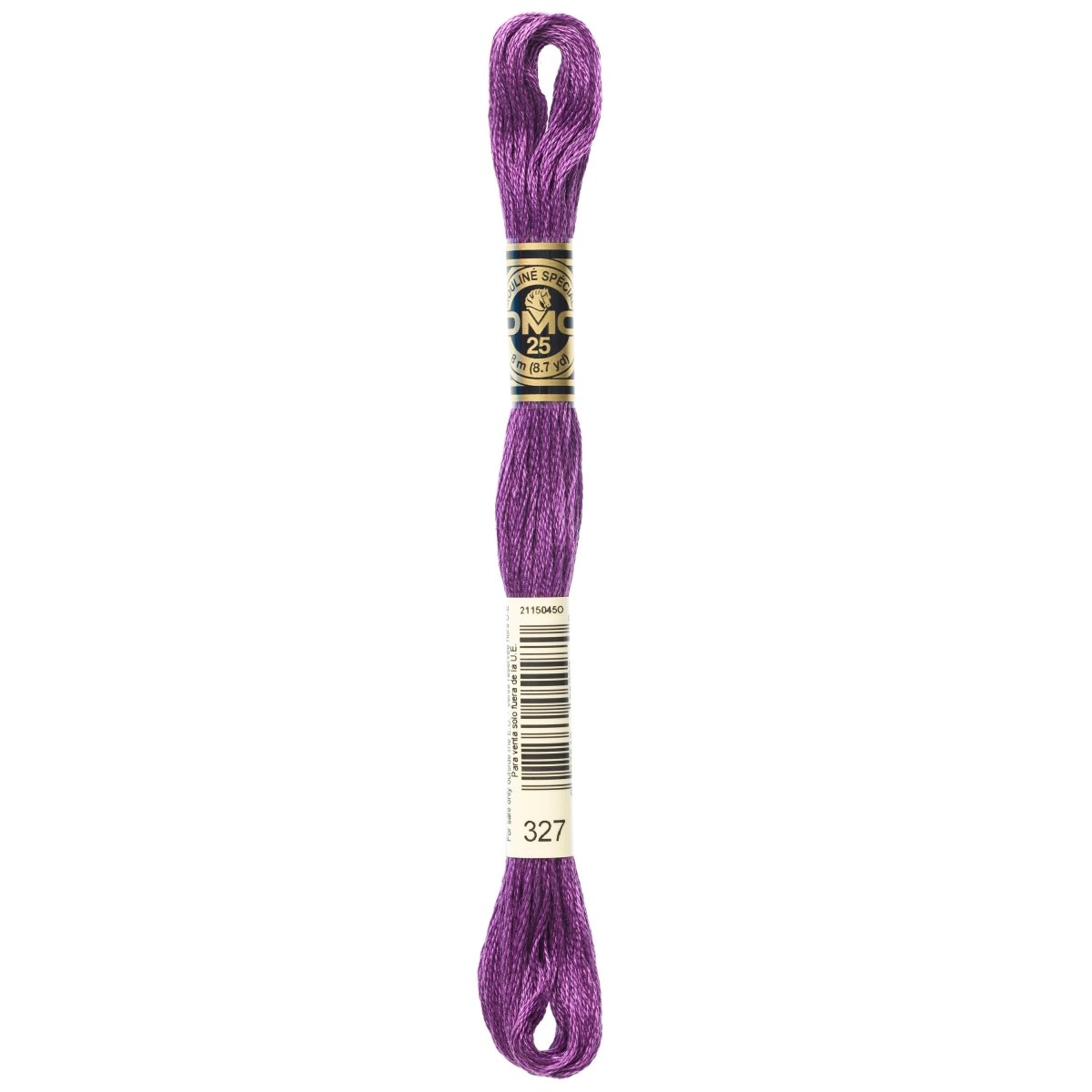 DMC 6 - Strand Cotton Embroidery Floss 8.7yd - 327 Very Dark Violet - The Merri Artist - merriartist.com