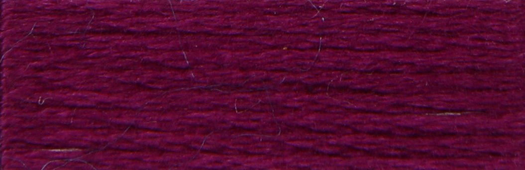 DMC 6 - Strand Cotton Embroidery Floss 8.7yd - 35 Very Dark Fuchsia - The Merri Artist - merriartist.com