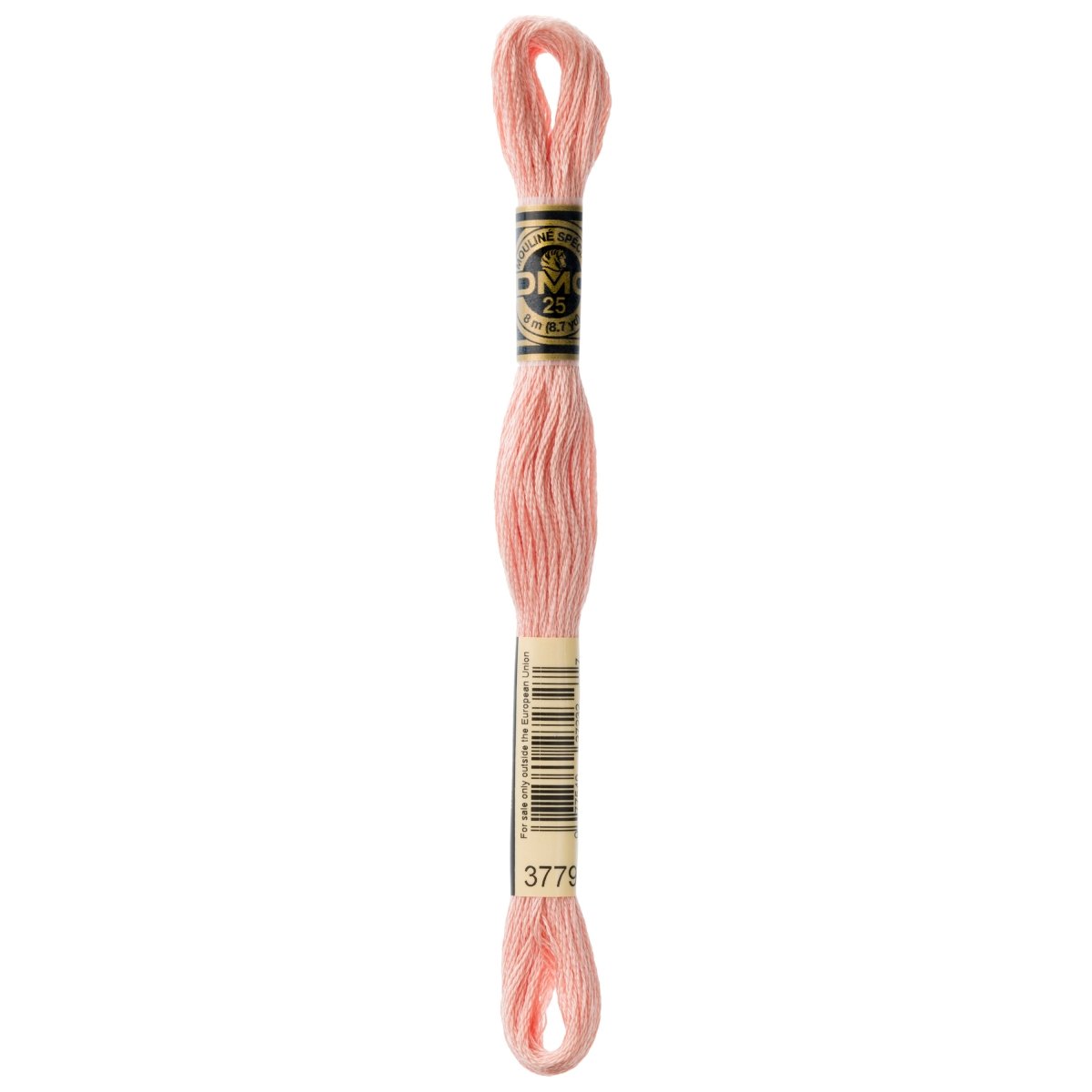 DMC 6 - Strand Cotton Embroidery Floss 8.7yd - 3779 Ultra Very Light Terra Cotta - The Merri Artist - merriartist.com