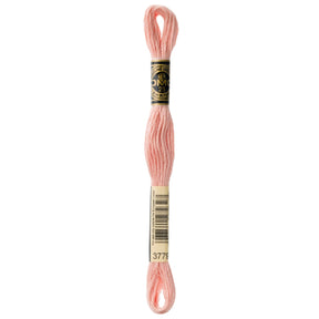 DMC 6 - Strand Cotton Embroidery Floss 8.7yd - 3779 Ultra Very Light Terra Cotta - The Merri Artist - merriartist.com