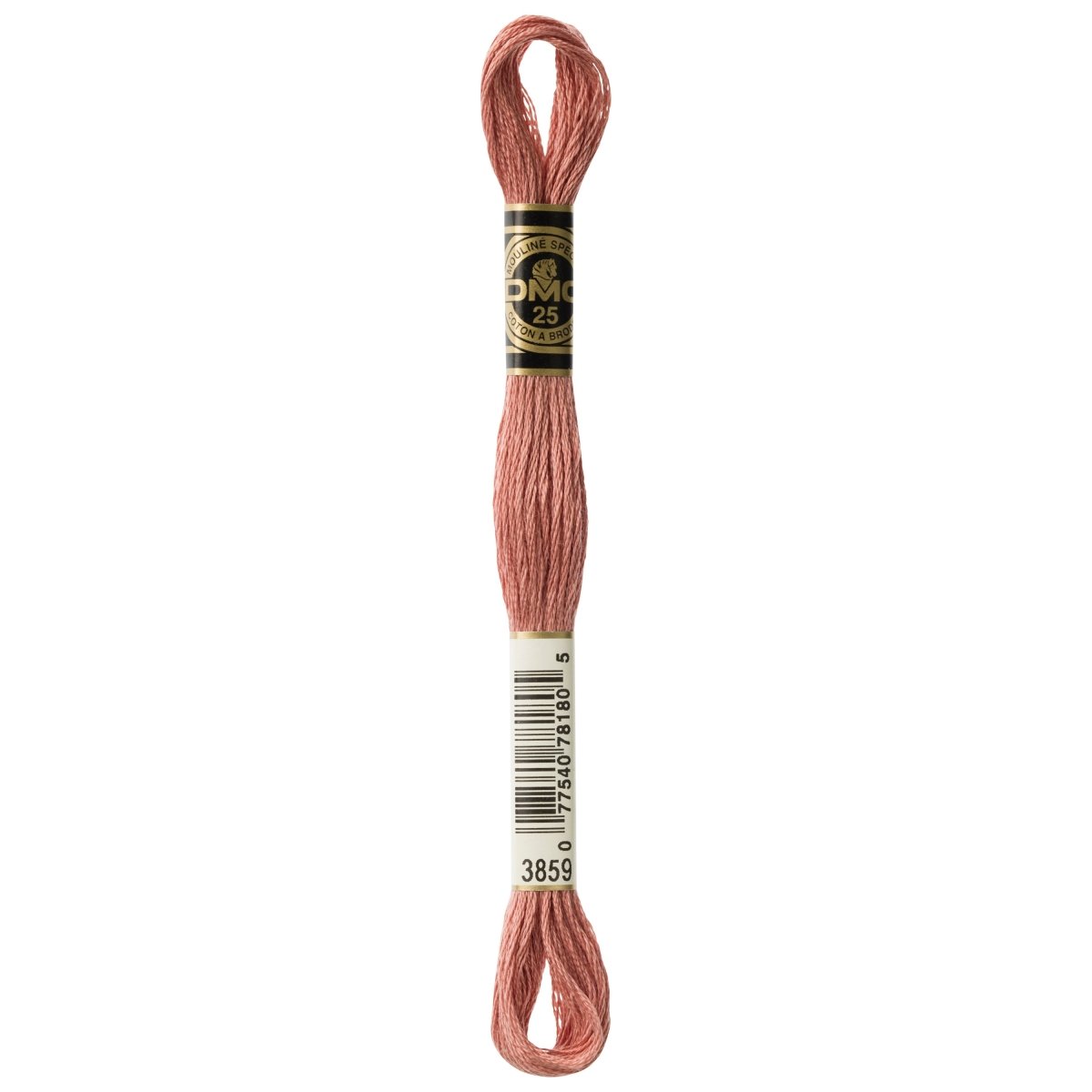 DMC 6 - Strand Cotton Embroidery Floss 8.7yd - 3859 Light Rosewood - The Merri Artist - merriartist.com