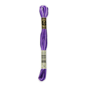 DMC 6 - Strand Cotton Embroidery Floss 8.7yd - 52 Variegated Violet - The Merri Artist - merriartist.com