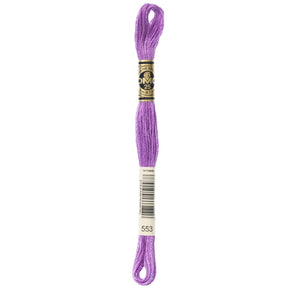 DMC 6 - Strand Cotton Embroidery Floss 8.7yd - 553 Violet - The Merri Artist - merriartist.com