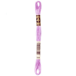 DMC 6 - Strand Cotton Embroidery Floss 8.7yd - 554 Light Violet - The Merri Artist - merriartist.com