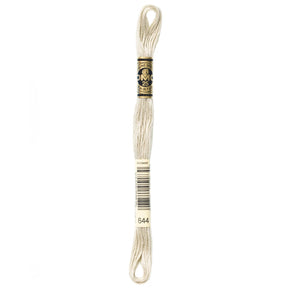 DMC 6 - Strand Cotton Embroidery Floss 8.7yd - 644 Medium Beige Grey - The Merri Artist - merriartist.com