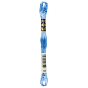 DMC 6 - Strand Cotton Embroidery Floss 8.7yd - 809 Delft Blue - The Merri Artist - merriartist.com