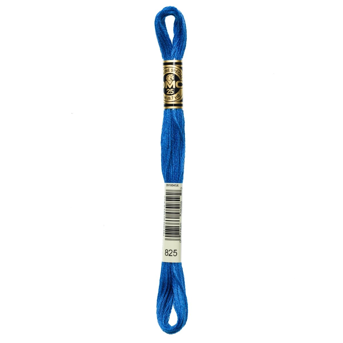 DMC 6 - Strand Cotton Embroidery Floss 8.7yd - 825 Dark Blue - The Merri Artist - merriartist.com