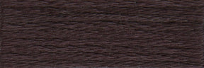 DMC 6 - Strand Cotton Embroidery Floss 8.7yd - 9 Very Dark Cocoa - The Merri Artist - merriartist.com