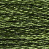 DMC 6 - Strand Cotton Embroidery Floss 8.7yd - 937 Medium Avocado Green - The Merri Artist - merriartist.com