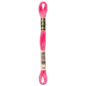 DMC 6 - Strand Cotton Embroidery Floss 8.7yd - 956 Geranium - The Merri Artist - merriartist.com