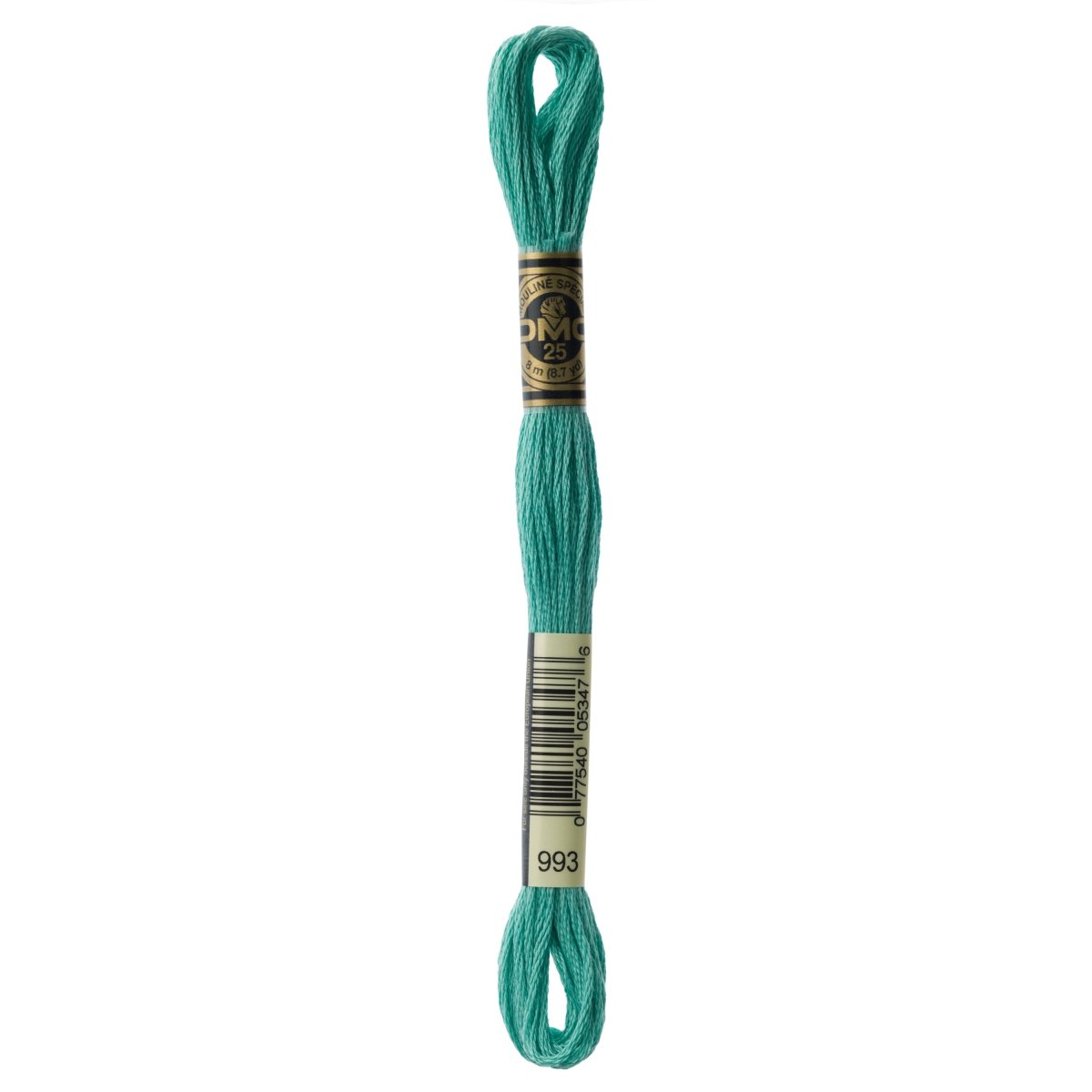 DMC 6 - Strand Cotton Embroidery Floss 8.7yd - 993 Light Aquamarine - The Merri Artist - merriartist.com