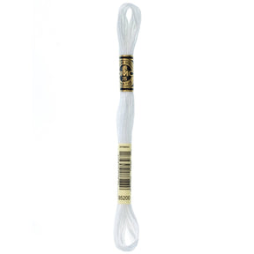 DMC 6 - Strand Cotton Embroidery Floss 8.7yd - B5200 Snow White - The Merri Artist - merriartist.com