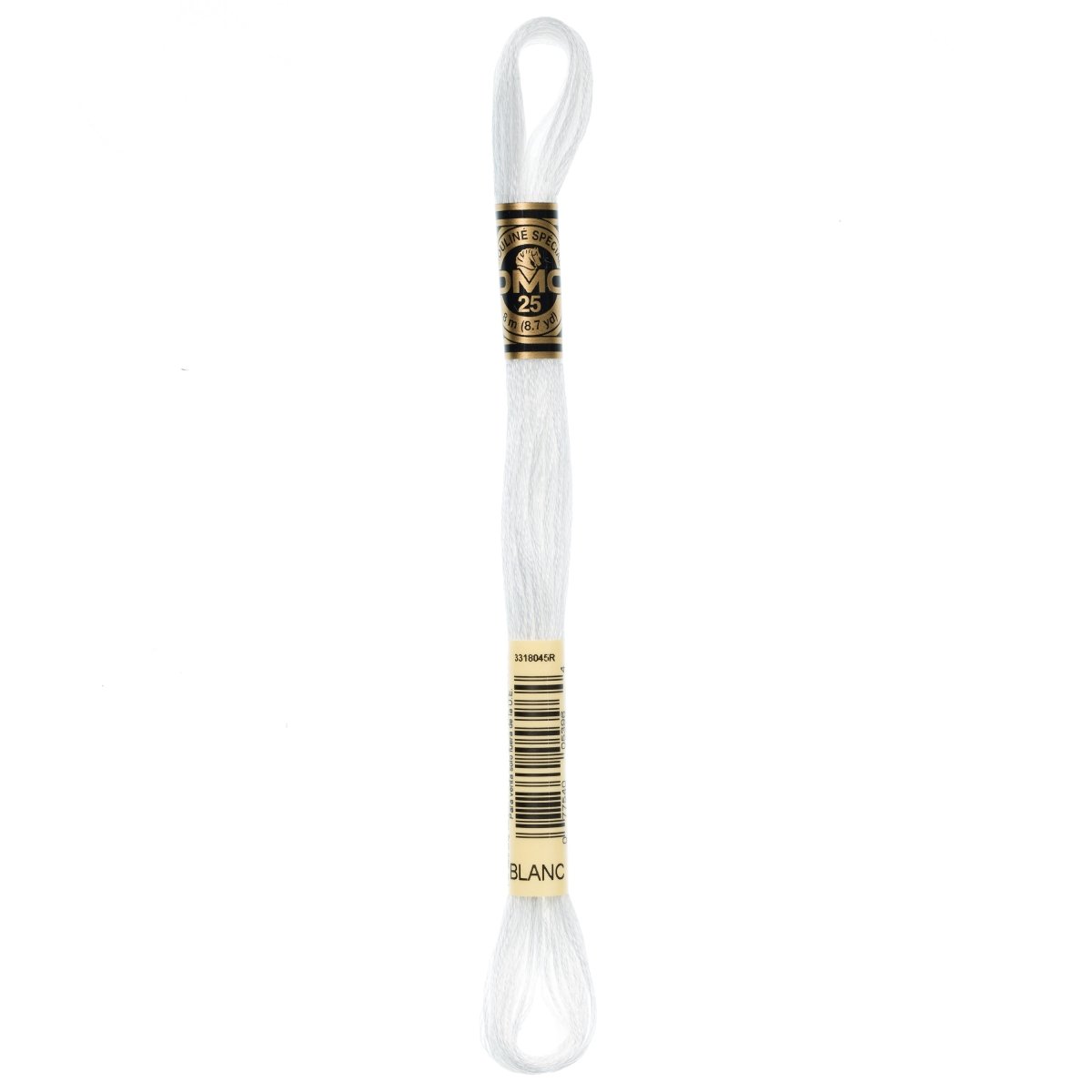 DMC 6 - Strand Cotton Embroidery Floss 8.7yd - BLANC White - The Merri Artist - merriartist.com