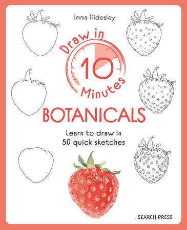 Draw in 10 Minutes: Botanicals - The Merri Artist - merriartist.com