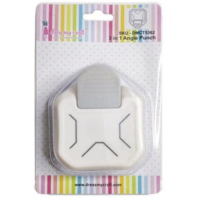 Dress My Craft 3 in 1 Paper Punch - Angle - The Merri Artist - merriartist.com