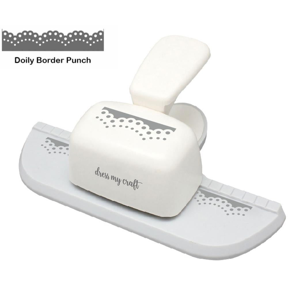 Dress My Craft Paper Punch - Doily Border - The Merri Artist - merriartist.com