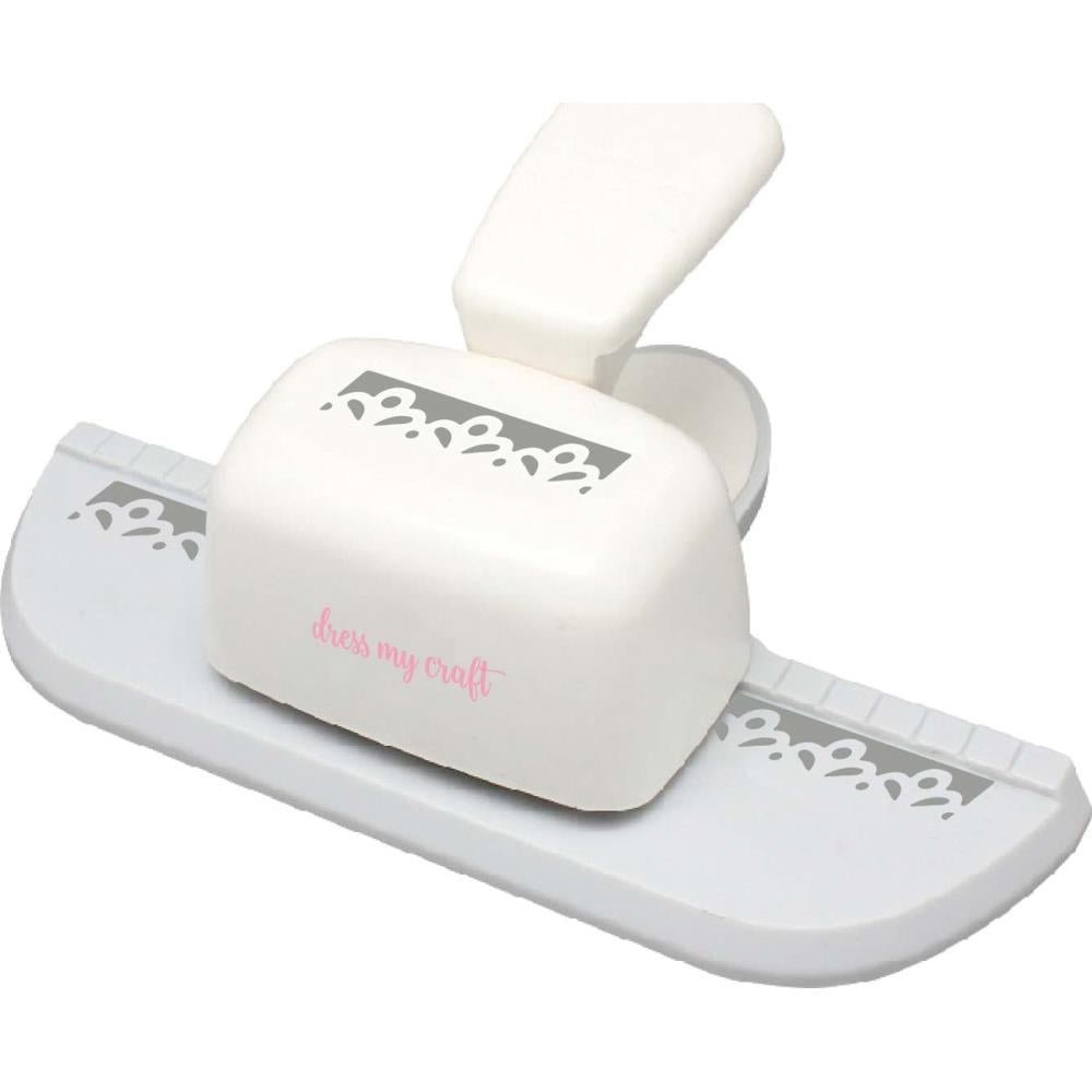 Dress My Craft Paper Punch - Flower Chain Border Punch - The Merri Artist - merriartist.com