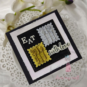 Dress My Craft Paper Punch - Postcard Ticket - The Merri Artist - merriartist.com