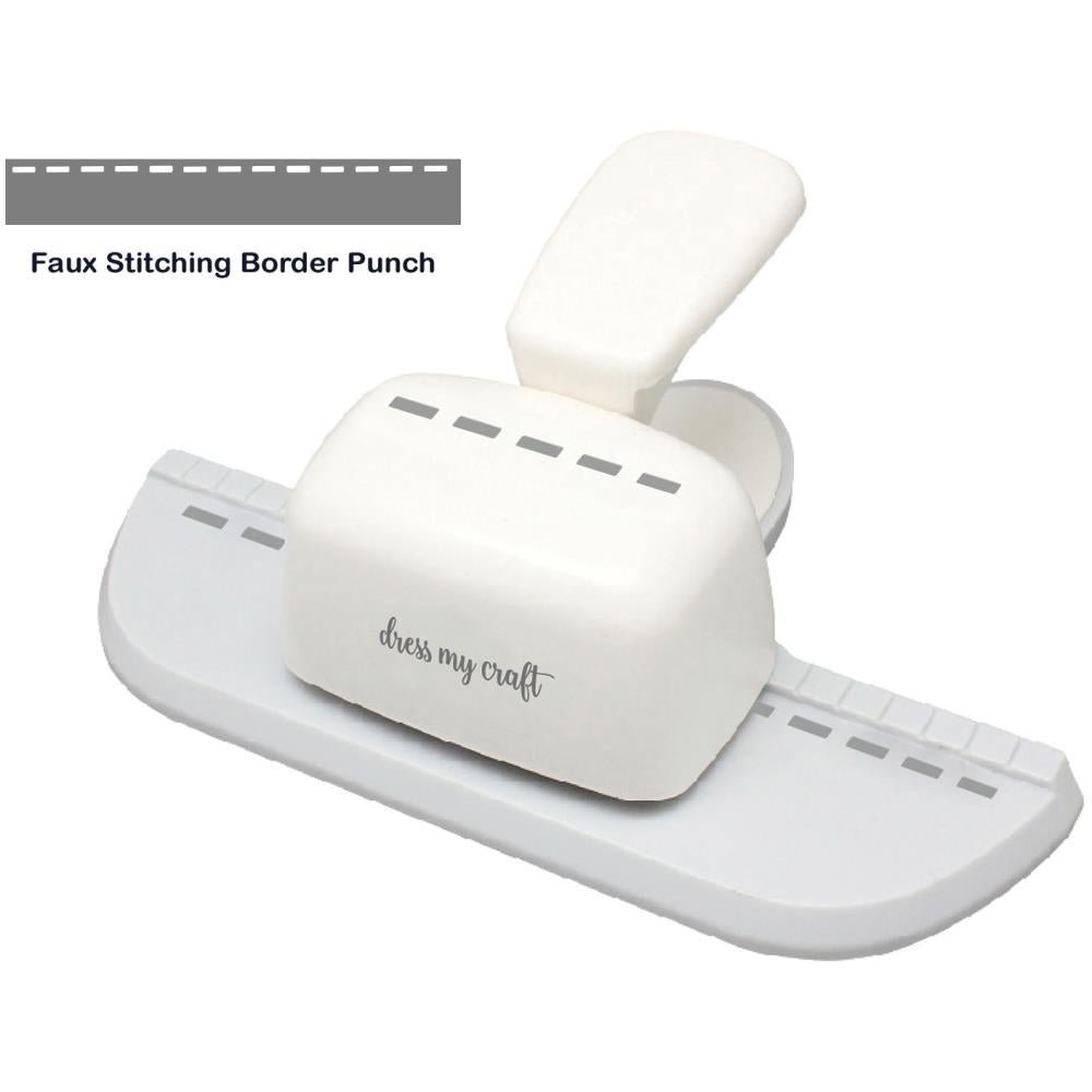 Dress My Craft Paper Punch - Stitch Border - The Merri Artist - merriartist.com