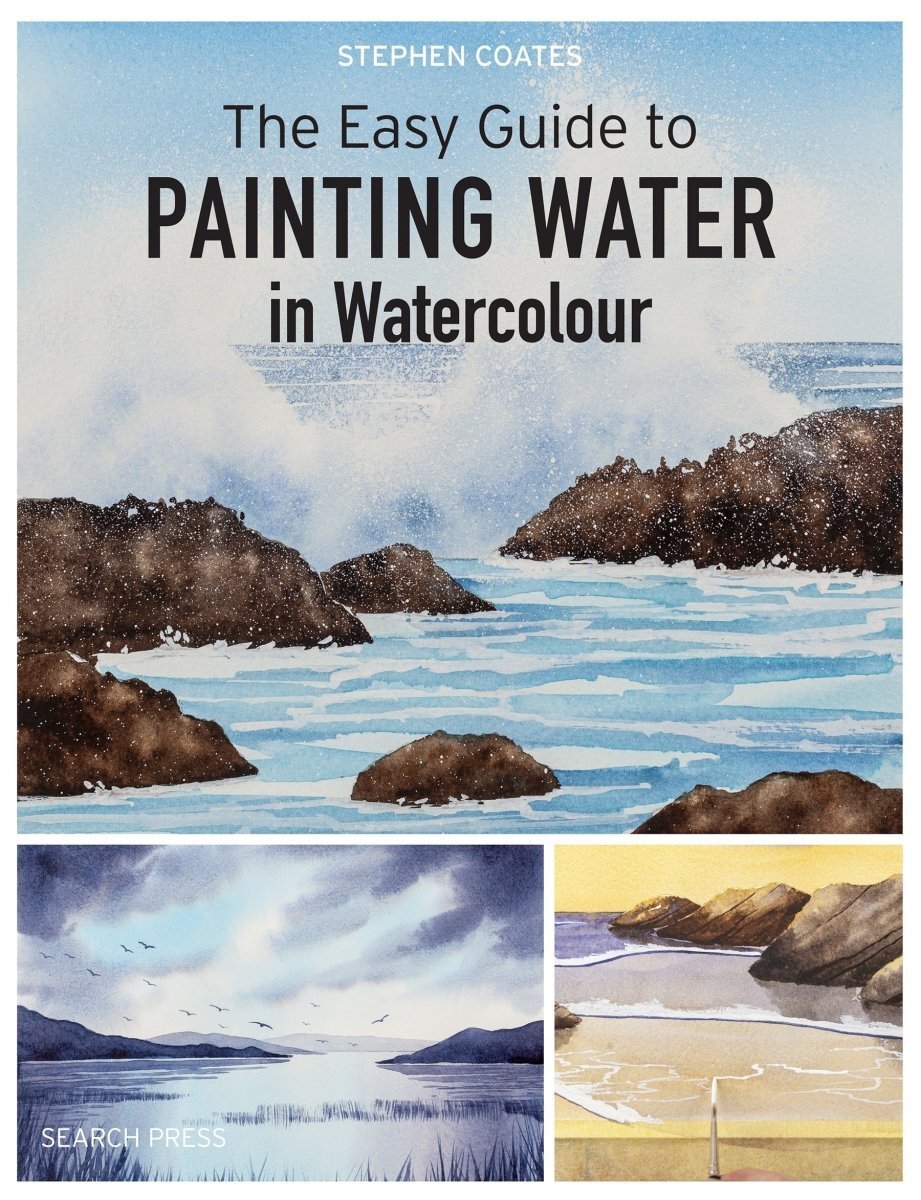 Easy Guide to Painting Water in Watercolour by Stephen Coates - The Merri Artist - merriartist.com