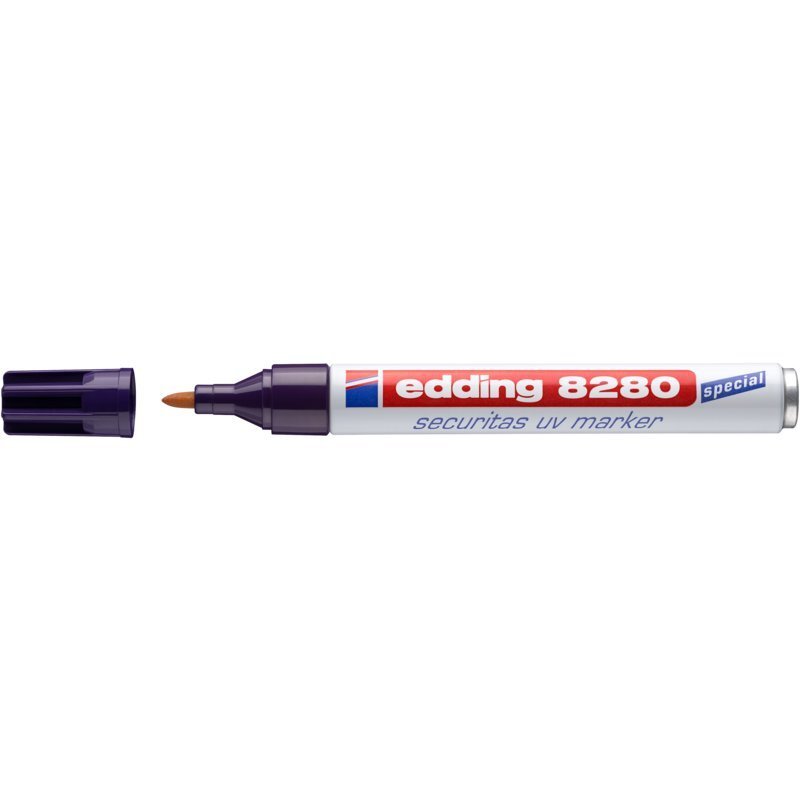 Edding 8280 Securitas Transparent UV Marker - The Merri Artist - merriartist.com