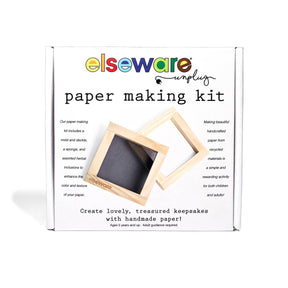 elseware unplug / eco - kids - Paper Making Kit - DIY Recycled Handmade Paper Craft - The Merri Artist - merriartist.com