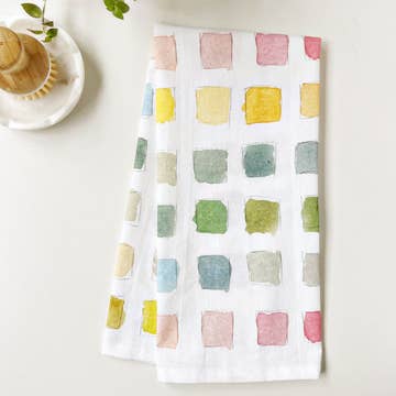 Emily Lex Studio - Paintswatch Tea Towel - The Merri Artist - merriartist.com