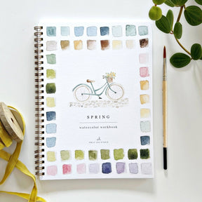 emily lex studio - Spring watercolor workbook - The Merri Artist - merriartist.com