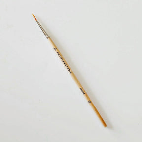emily lex studio - Watercolor paintbrush set of five wood brushes - The Merri Artist - merriartist.com