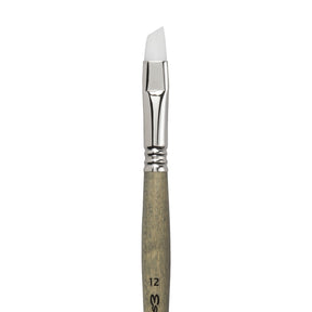 Escoda Perla Toray White Synthetic - Angle 12 - The Merri Artist - merriartist.com