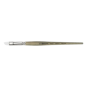 Escoda Perla Toray White Synthetic - Angle 14 - The Merri Artist - merriartist.com