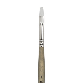 Escoda Perla Toray White Synthetic - Bright 8 - The Merri Artist - merriartist.com
