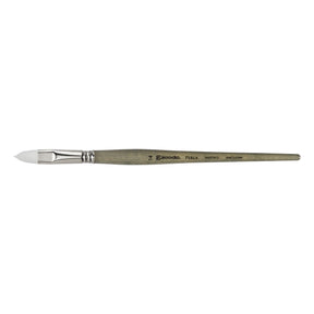 Escoda Perla Toray White Synthetic - Filbert 14 - The Merri Artist - merriartist.com