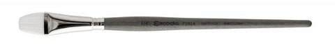 Escoda Perla Toray White Synthetic - Flat Wash 1" - The Merri Artist - merriartist.com